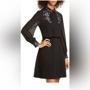 Ted Baker London
Embroidered Collar Long
Sleeve Shirtdress size 3 (US 8)